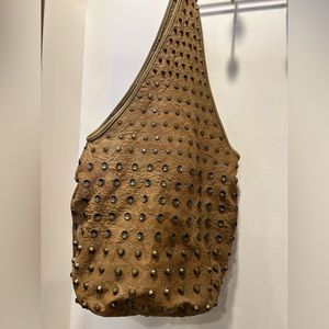 Brand new w tags Cassandra Los Angeles studded leather bag